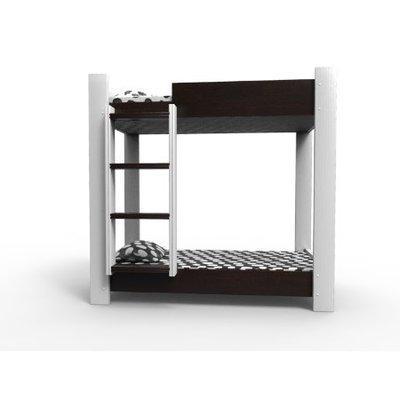 juniper-series-bunk-bed-dark-brown-and-white-without-mattress-30966075540 HomeOfficeGarden Home Office Garden | HOG-HomeOfficeGarden | HOG