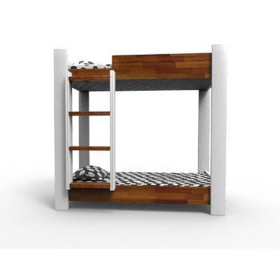 juniper-series-bunk-bed-teak-and-white-without-mattress-30966092244  HomeOfficeGarden Home Office Garden | HOG-HomeOfficeGarden | HOG
