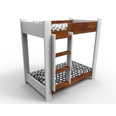 juniper-series-bunk-bed-teak-and-white-without-mattress-30966093140 HomeOfficeGarden Home Office Garden | HOG-HomeOfficeGarden | HOG