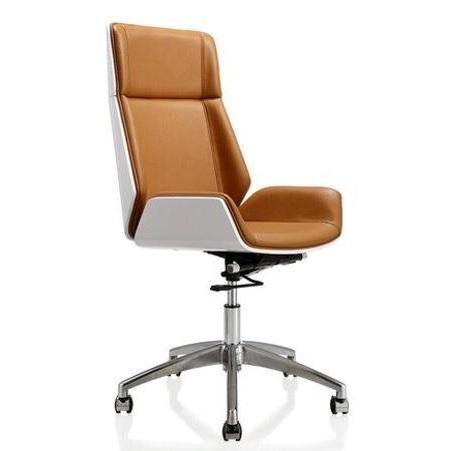 Kruze High Back Executive Swivel wood back chair