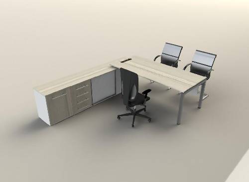 L Shape Executive Desk