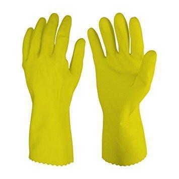 Latex Household Rubber Hand Gloves - MEDIUM