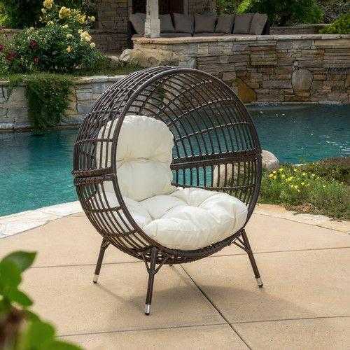 Mcanally Round Ball Chair with Cushions