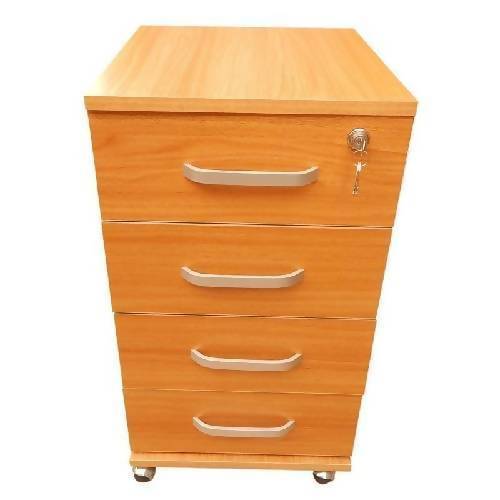 Mobile drawers pedestal.