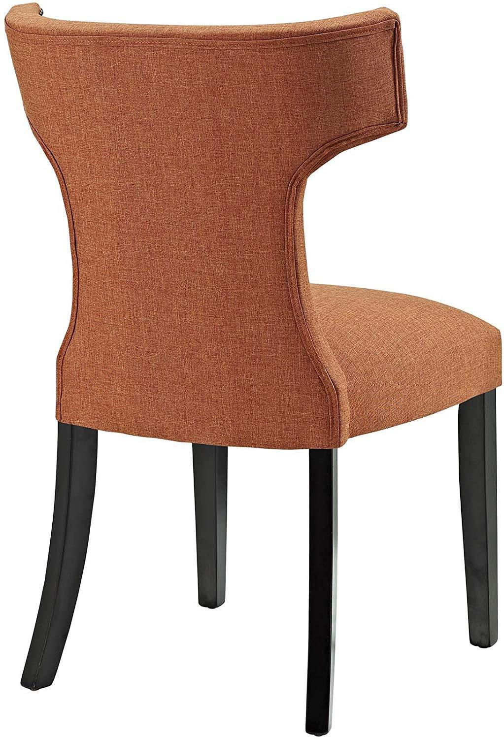 Modway Curve Upholstered Fabric Chair Home Office Garden | HOG-HomeOfficeGarden | HOG-Home.Office.Garden