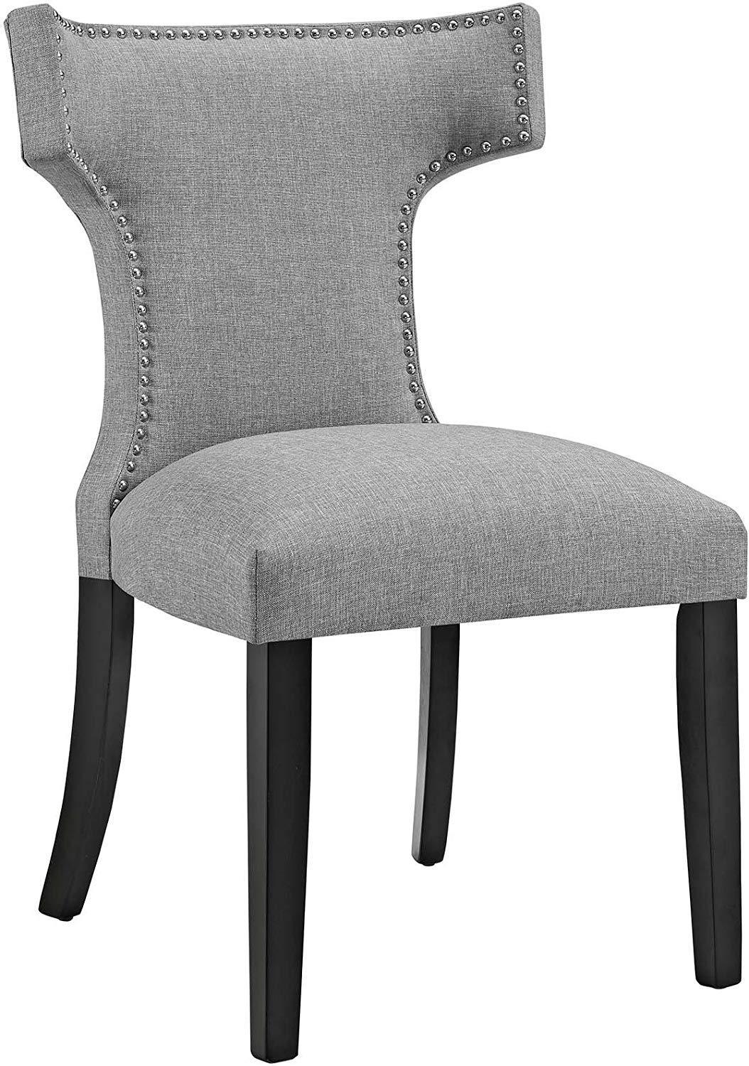 Modway Curve Upholstered Fabric Chair Home Office Garden | HOG-HomeOfficeGarden | HOG-Home.Office.Garden