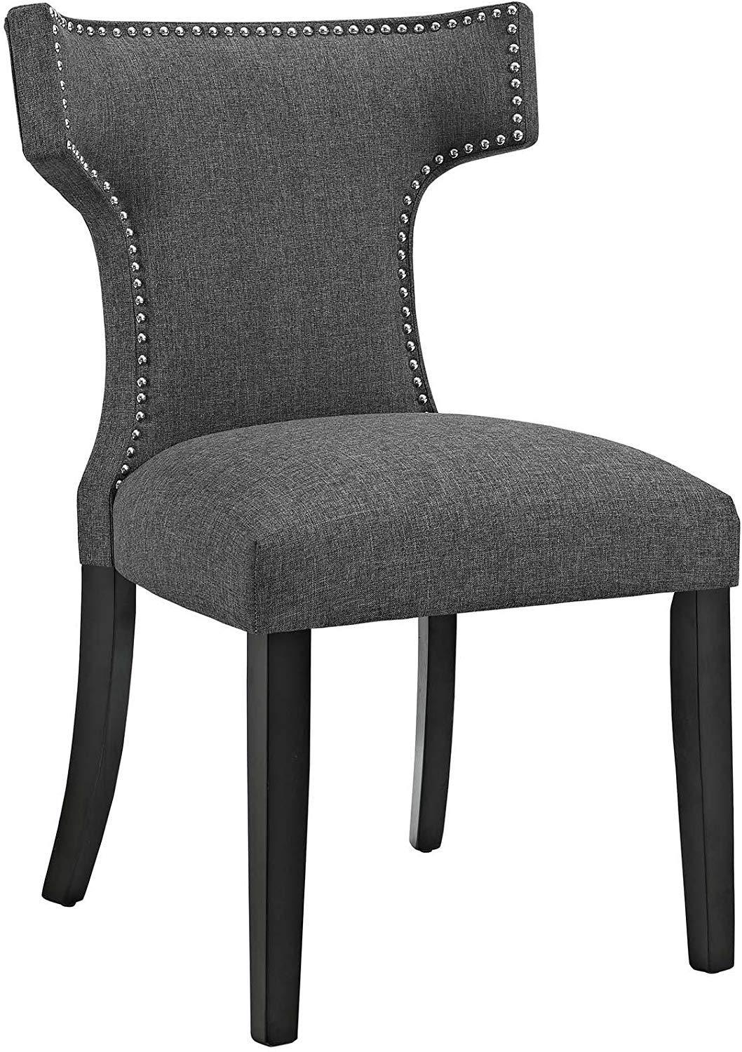Modway Curve Upholstered Fabric Chair Home Office Garden | HOG-HomeOfficeGarden | HOG-Home.Office.Garden