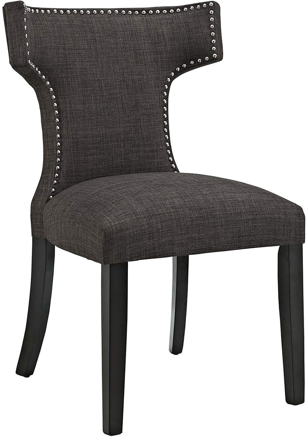 Modway Curve Upholstered Fabric Chair Home Office Garden | HOG-HomeOfficeGarden | HOG-Home.Office.Garden