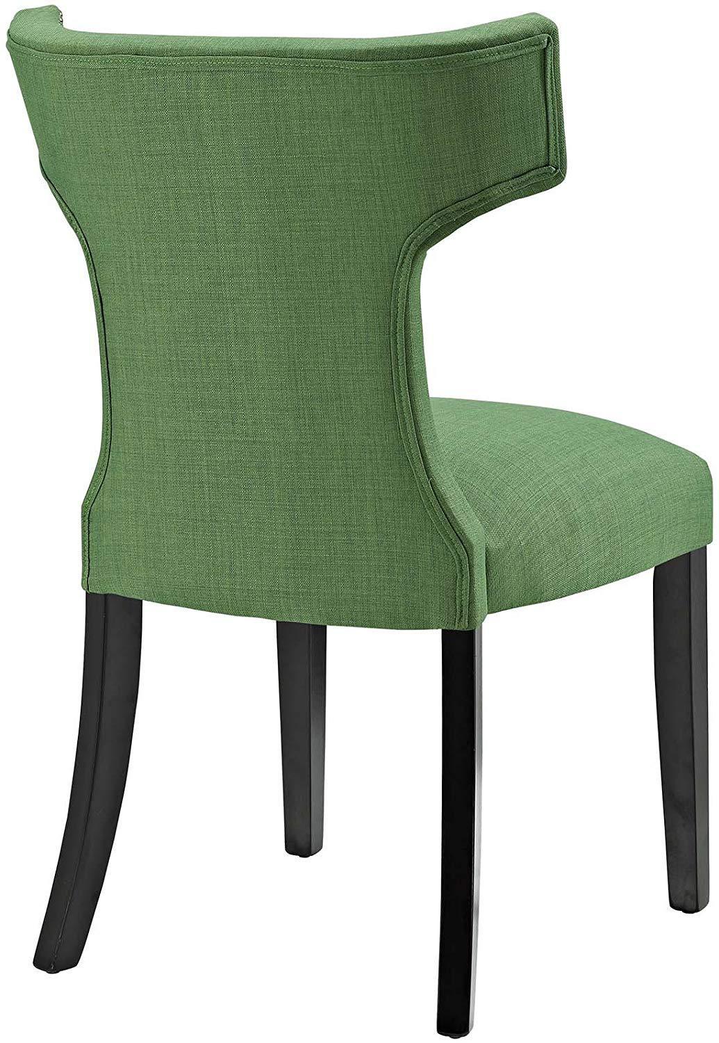 Modway Curve Upholstered Fabric Chair Home Office Garden | HOG-HomeOfficeGarden | HOG-Home.Office.Garden
