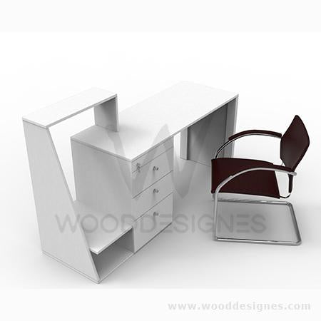 Monet series office table (White16424710176865 HomeOfficeGarden Home Office Garden | HOG-HomeOfficeGarden | HOG