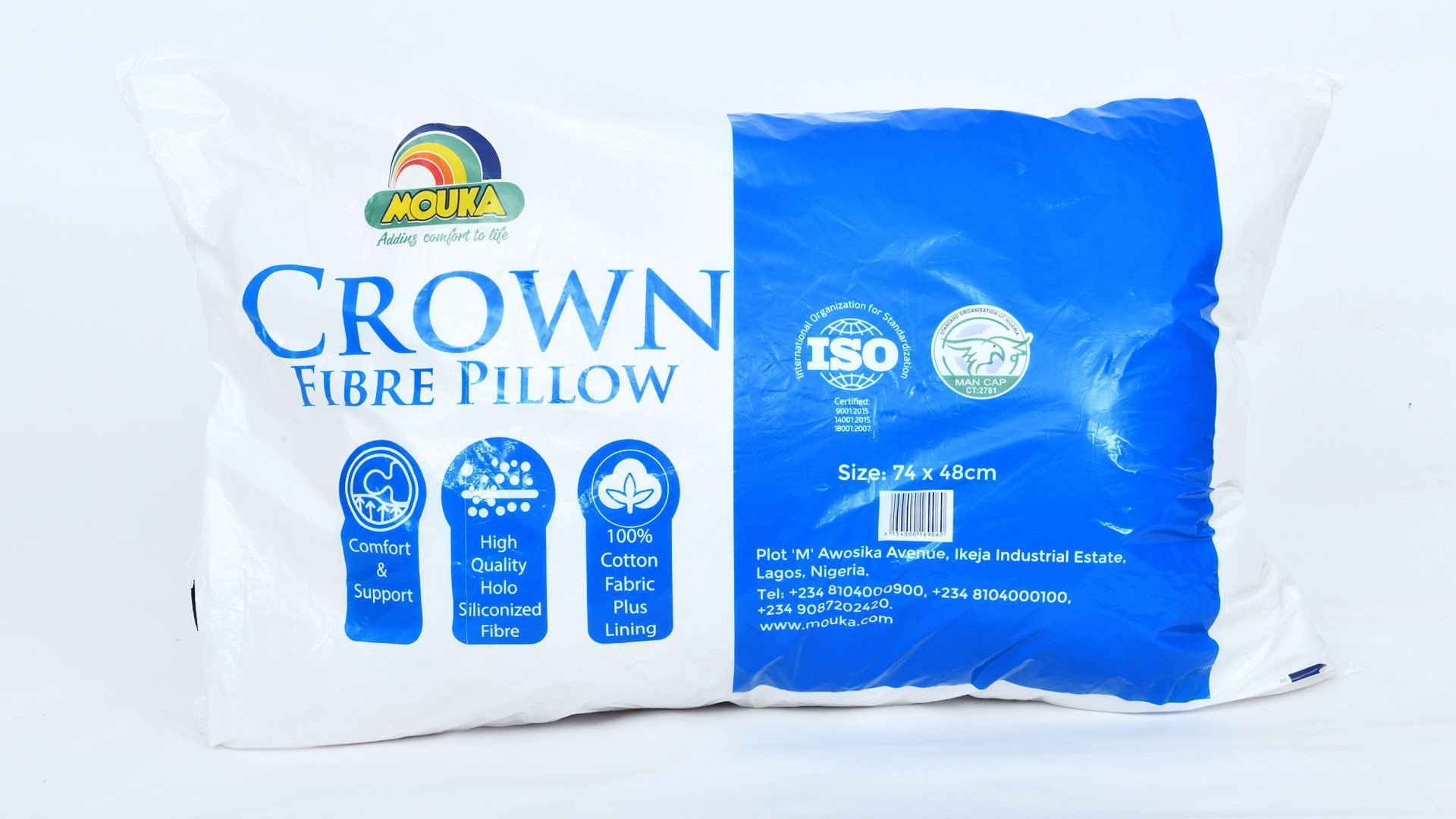 Mouka Crown Fiber Pillow