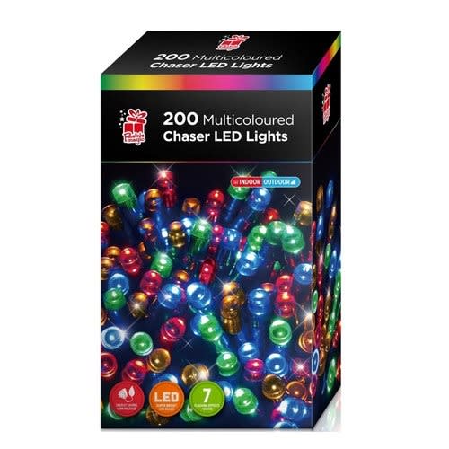 Multicolored Led Lights 200 Bulbs