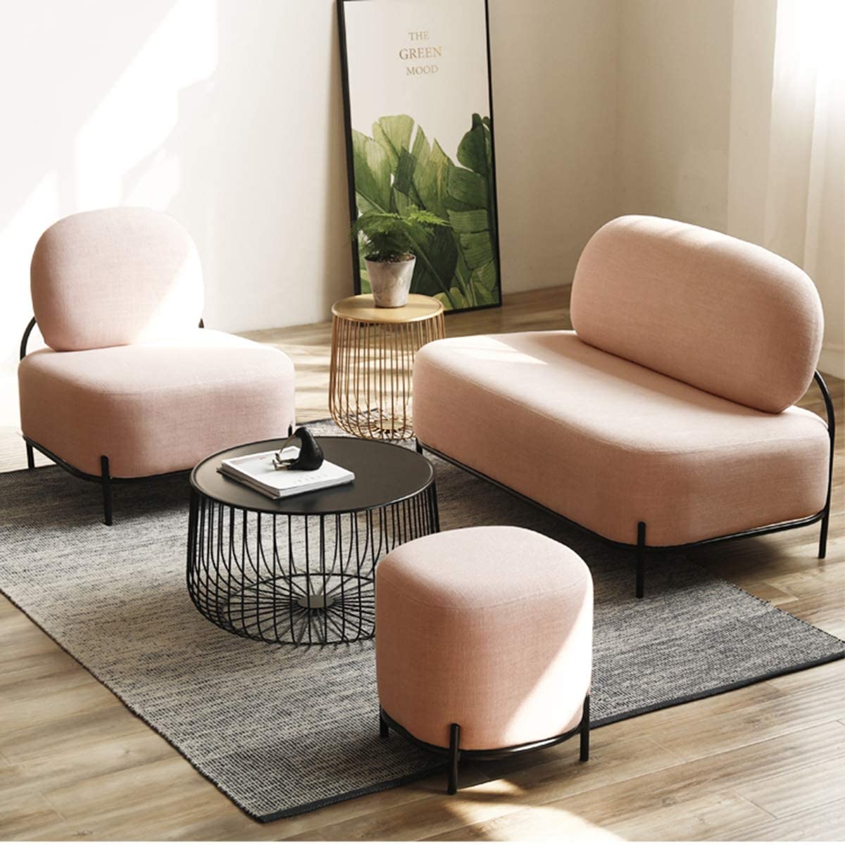 Nordic 2 Seater Sofa Couch Home Office Garden | HOG-HomeOfficeGarden | online marketplace