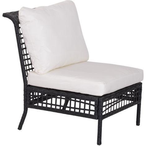 Outsunny Rattan Middle Chair
