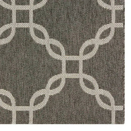 Rug From Studio By Brown Jordan, Links Pewter, 7ft 10in * 10ft HOG-Home Office Garden online marketplace.