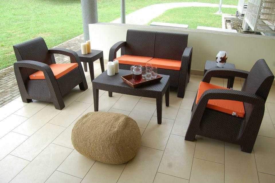 Ranoush 4-Seater Lounge Set Home Office Garden | HOG-HomeOfficeGarden | online marketplace