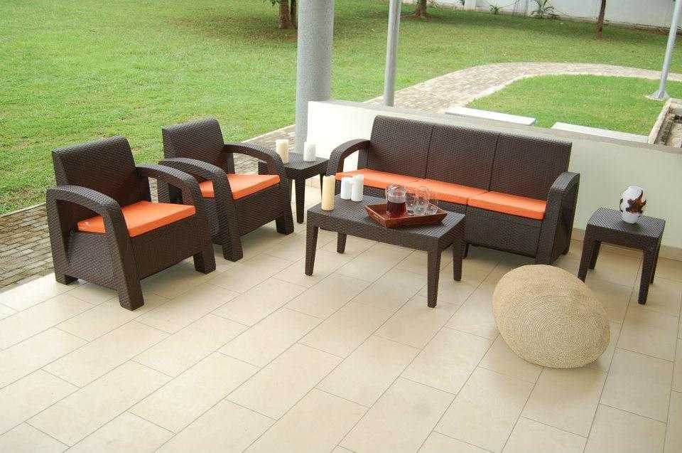 Ranoush 5-Seater Lounge Set Home Office Garden | HOG-HomeOfficeGarden | online marketplace