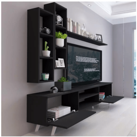 Retro TV Stand with Hanging shelf  Home Office Garden | HOG-HomeOfficeGarden | online marketplace