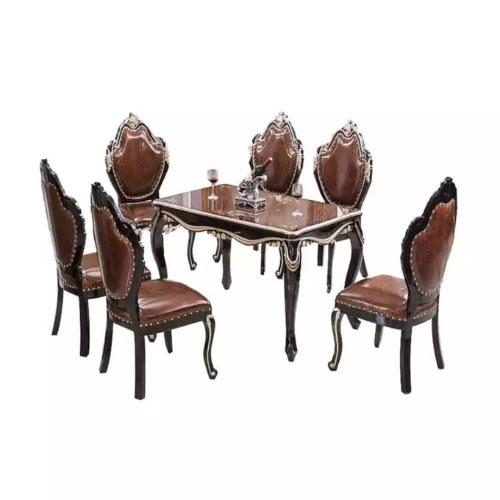 Royal 6 Seater Glass Dining Set