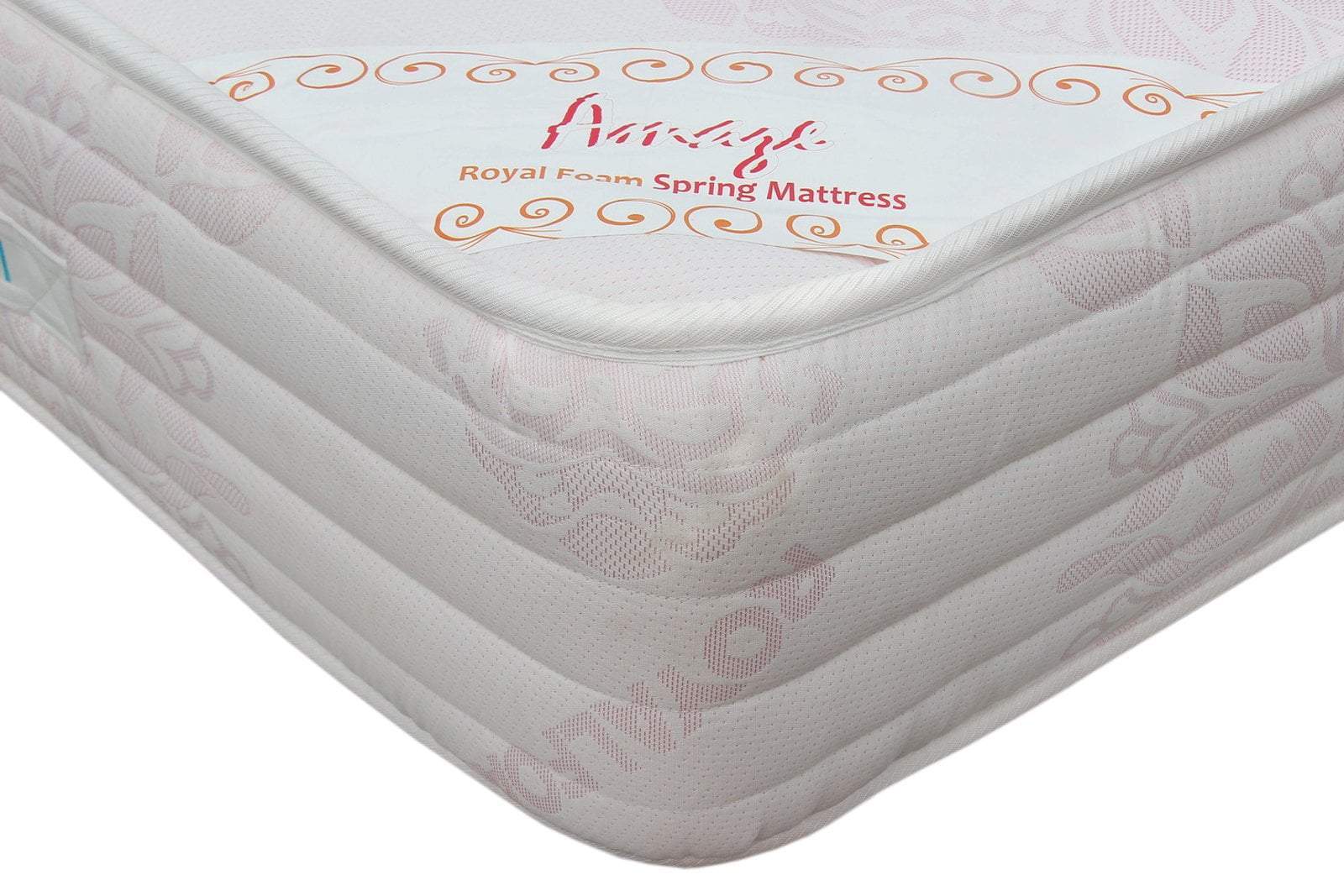 Royal Amaze Spring JACQUARD-Fully Quilted Mattress [75 x 72 x 10"] [6ft x 6ft x 10inches](Lagos Only)