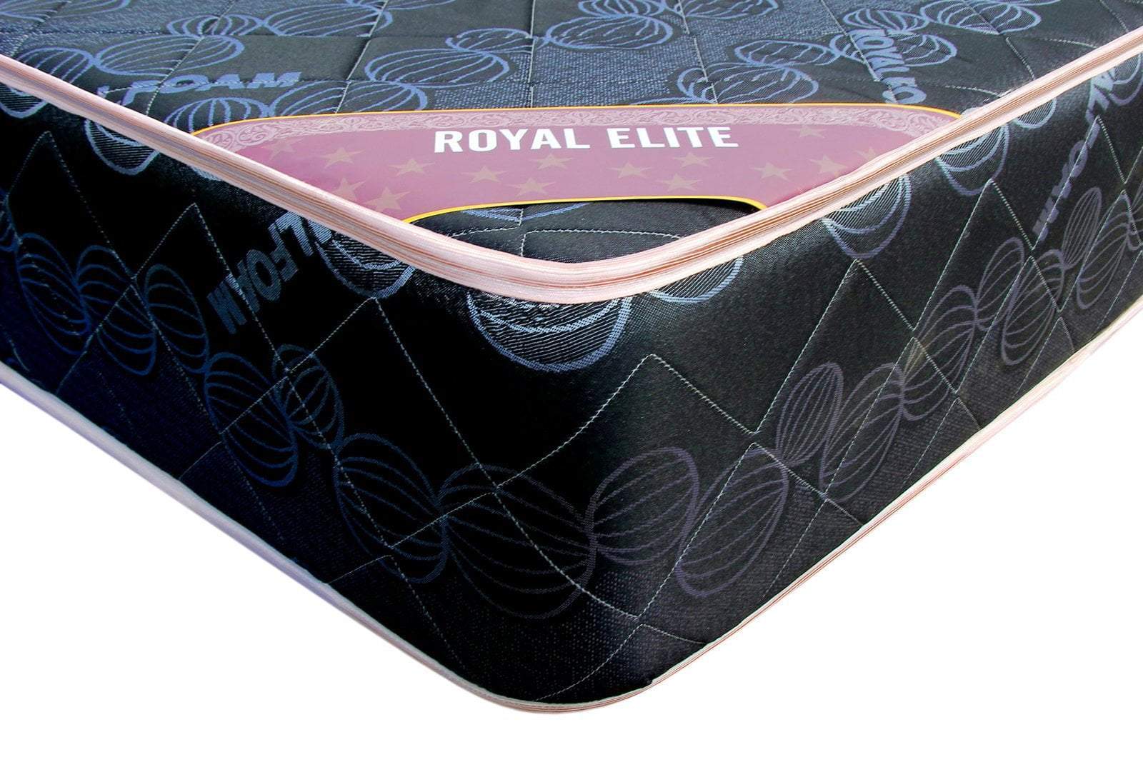 Royal Elite Semi Orthopedic - Jacquard - Fully Quilted 180X200X30CM(6ft  x 6.5ft  x 12inch")(Lagos Only)