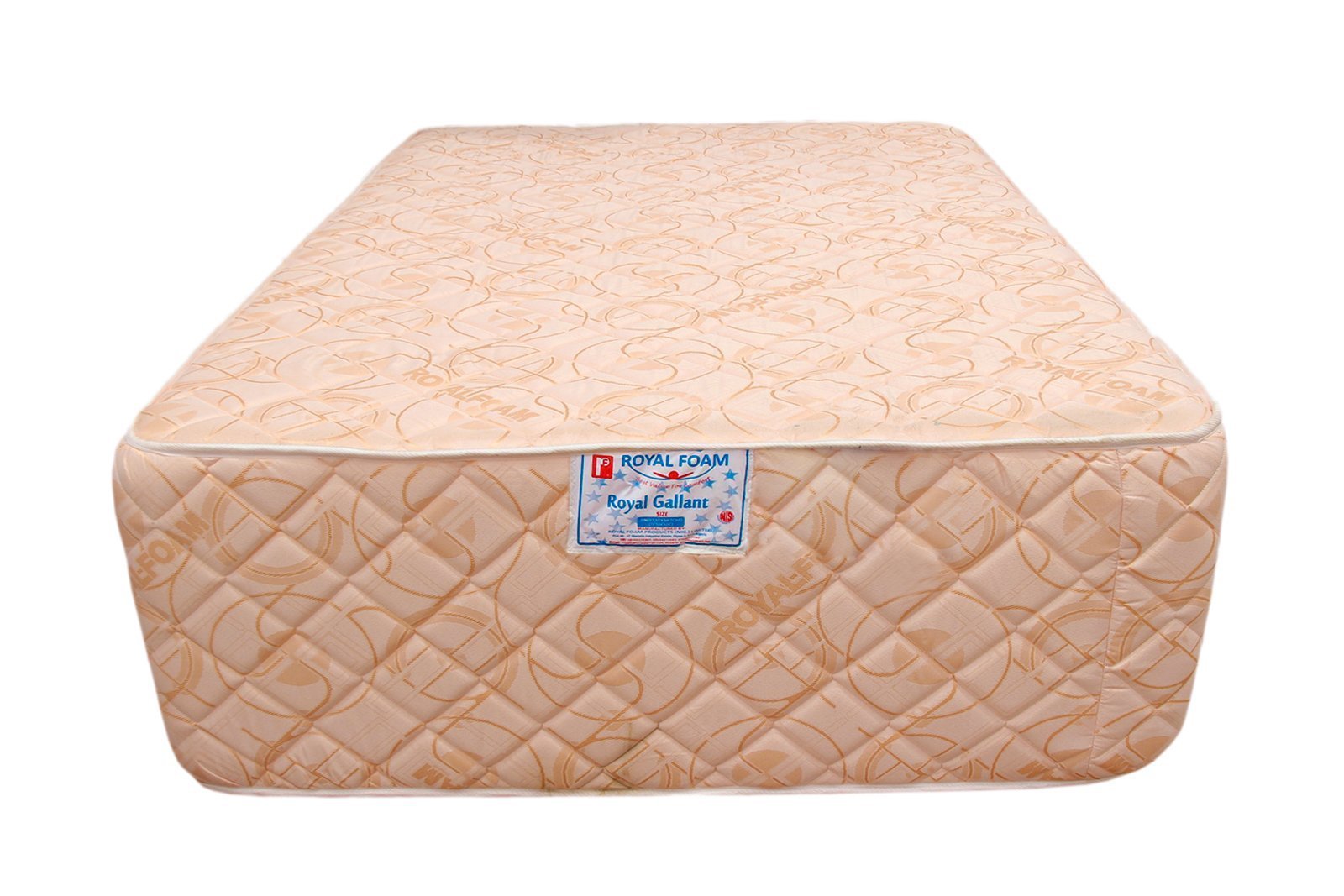 Royal Gallant JACQUARD fabric-Fully Quilted Mattress 190 X 107 X 25 CM(6ft x 3'5ft x 10inches) Single(Lagos Only)