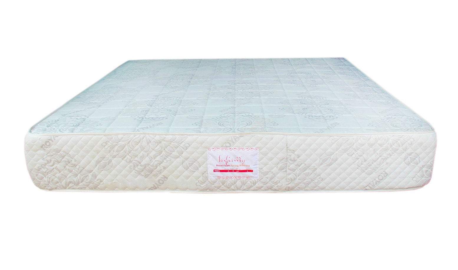 Royal Infinity Spring JACQUARD-Supersoft -Fully Quilted Mattress [72 x 80 x 12"] [6ft x 6.5ft x 12inches](Lagos Only)