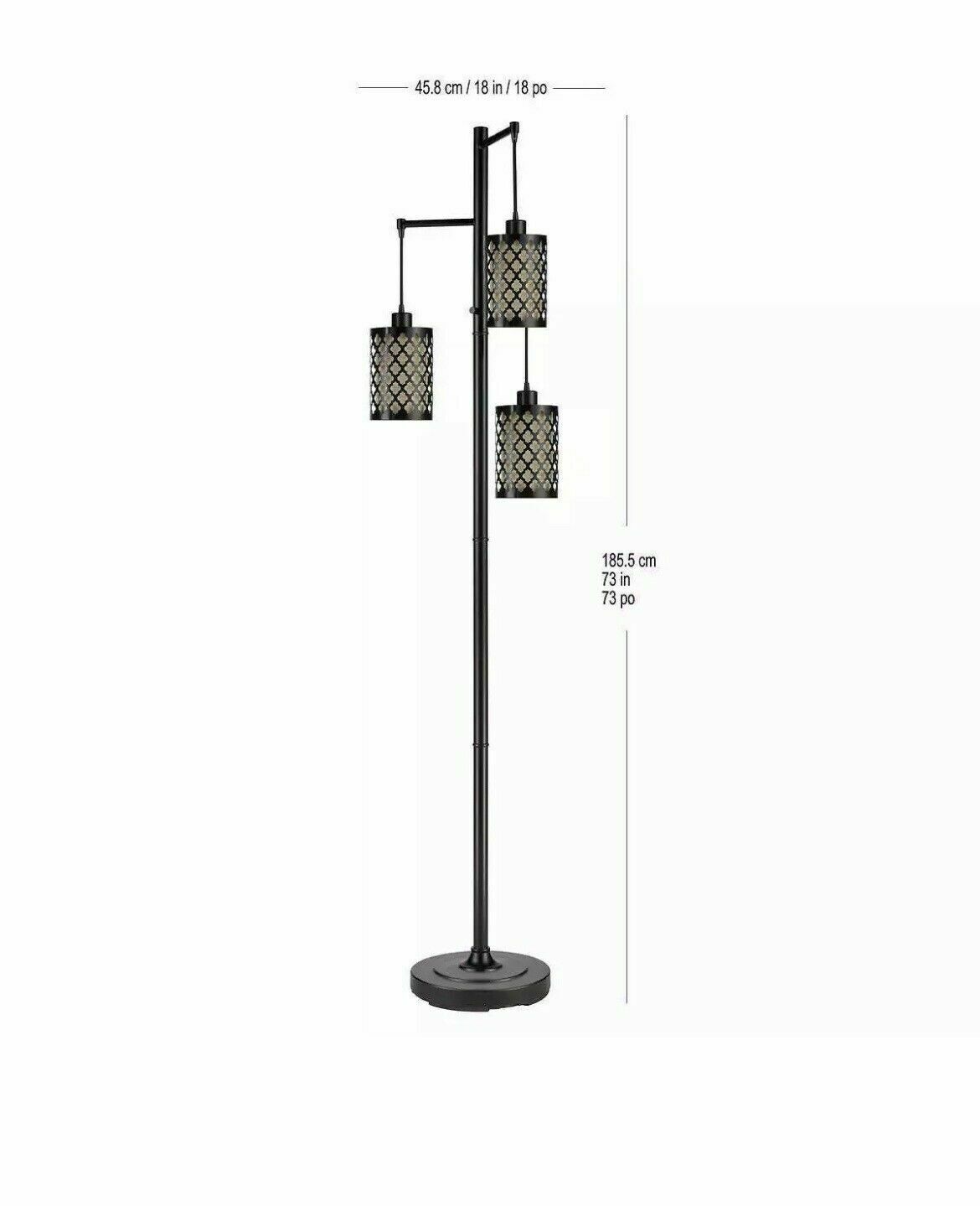 Zane-zane na Bridgeport - Artemis 3-Light Floor Lamp