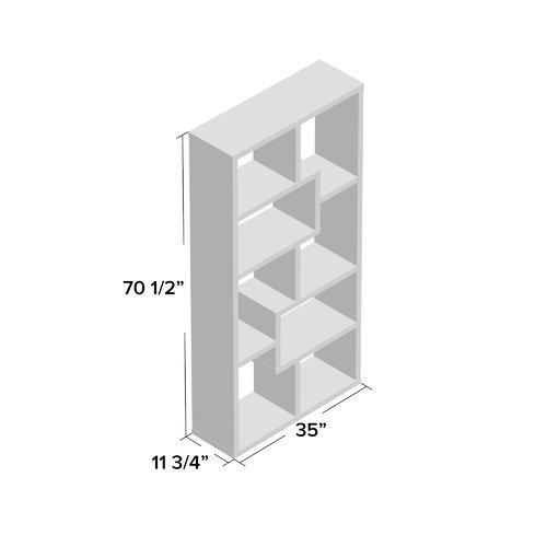 Skaggs Geometric Bookcase