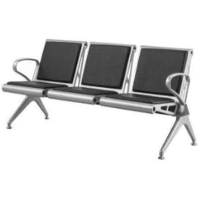 Stainless Steel Bench with Leather Cushion-Black Home Office Garden | HOG-HomeOfficeGarden | online marketplace