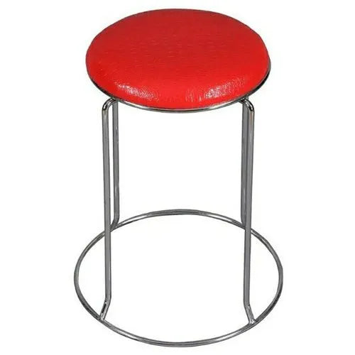 Round Chrome PU Leather Top Stool | HOG-Home. Office. Garden Online marketplace