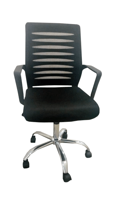 Stout Ergonomic Mesh Task Chair - R - EM6061-Black