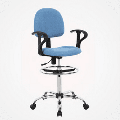 Toll free Drafting Stool - Blue -EM-SE01