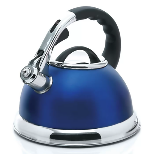 Prima 3.5l Blue Prima Stainless Steel Whistling Kettle