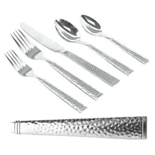 Gibson Home Prato Flatware Saita Tare da Caddy - guda 65