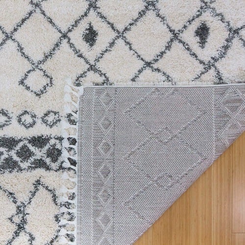 Zurich Shag Rug, Catina Collection White 7*10