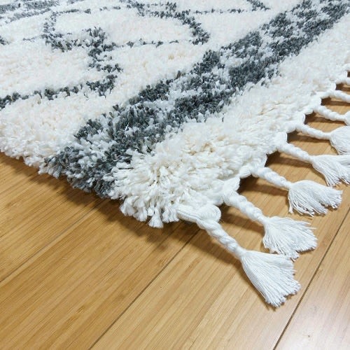 Zurich Shag Rug, Catina Collection White 7*10