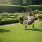 Congo Rattan Hanging Chair - 012 – product view 2