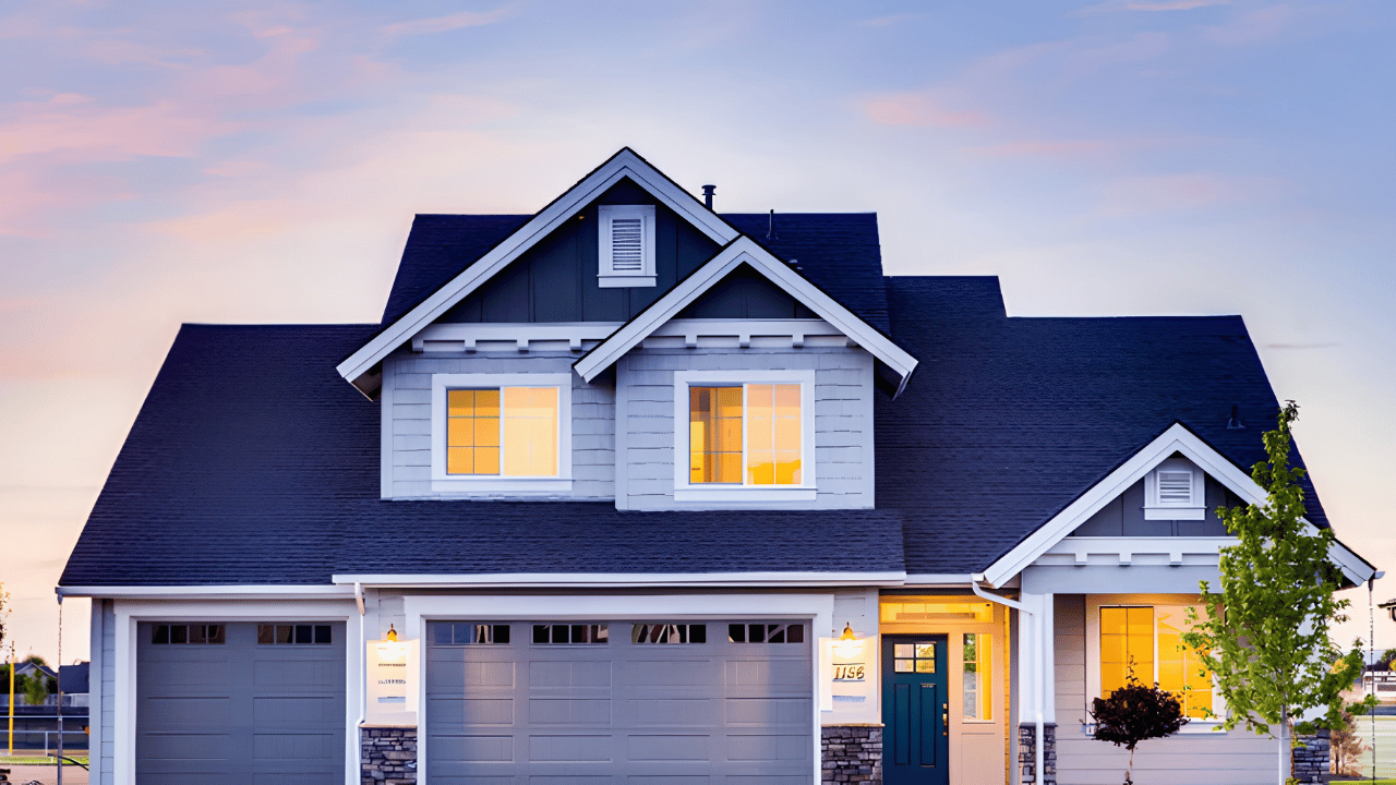 Modern home with renovation planning and financial growth concept showing smart improvements that increase long-term property value