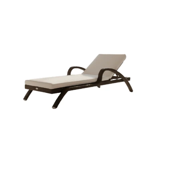Rattan Poolside Sun Lounger – main product view