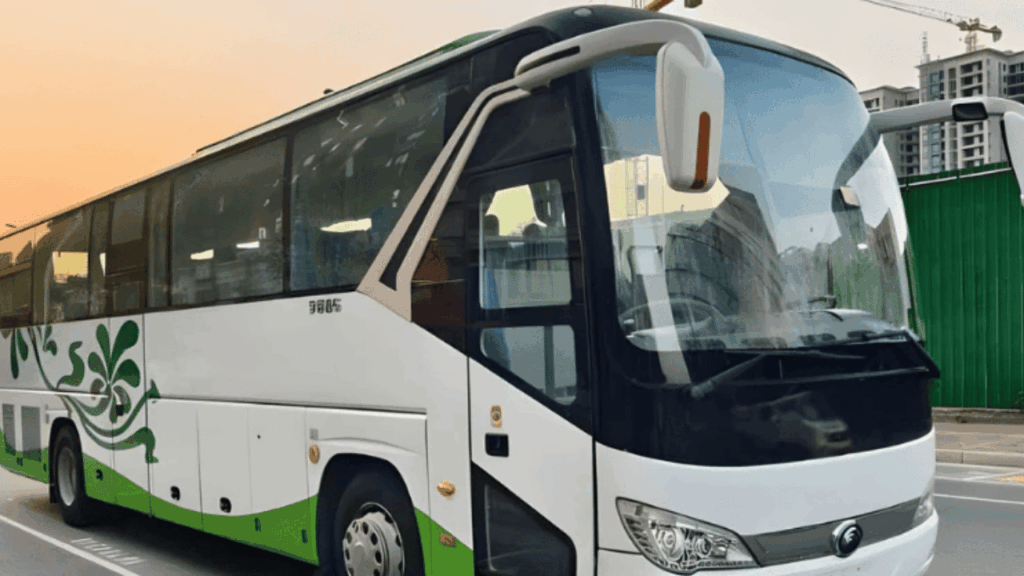 Cost comparison between new and used buses for travel showing differences in purchase price, maintenance costs, and long-term value