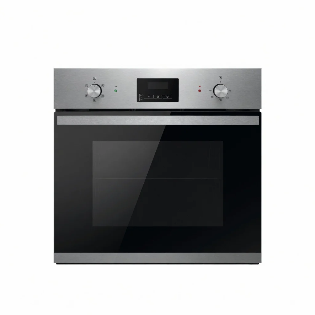 60 cm Electric Oven B0621 Full Black Door – main product view