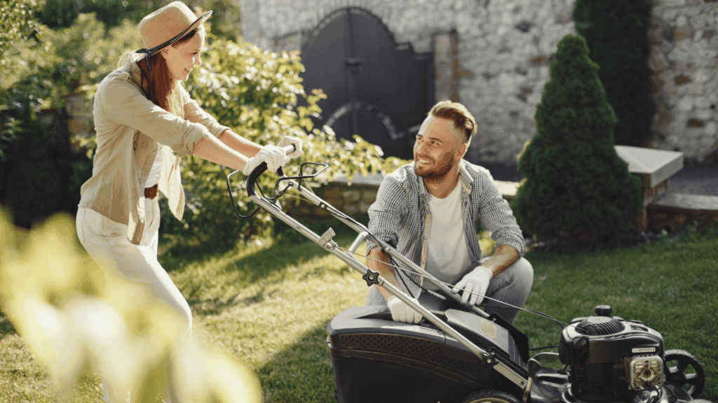 Smart landscaping ideas for busy homeowners featuring a low-maintenance outdoor garden design
