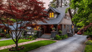 A homeowner reviewing property value data and market trends to determine a home's true market value beyond online estimates.