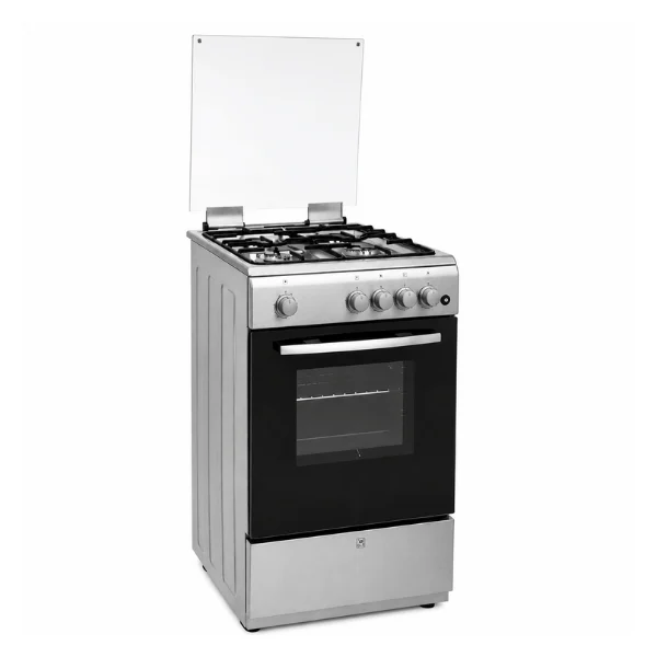 Ignis 60 cm 4 Burners Gas Cooker Stainless Steel – main product view