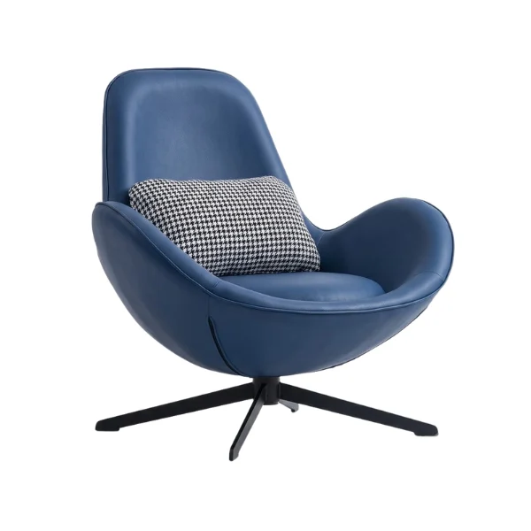 Leisure High Back Swivel Eggshell Chair – main product view