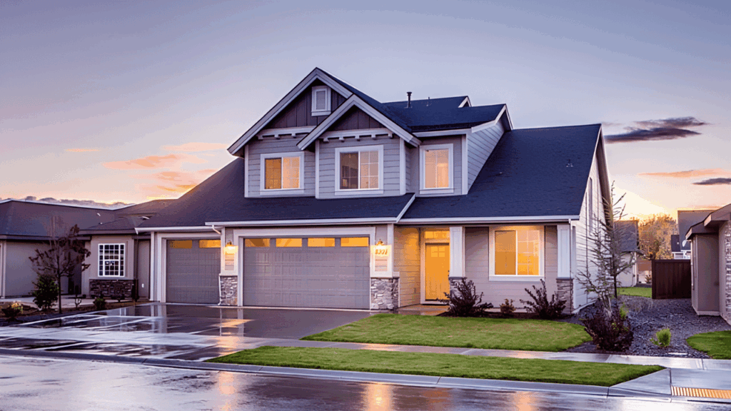 Modern residential and commercial real estate properties representing smart property investment opportunities