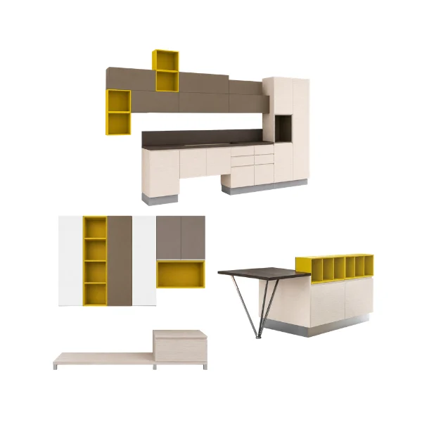 Nilde-BN Modern Kitchen - Bespoke – main product view