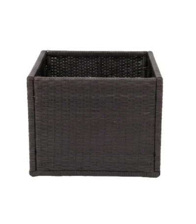 Straight Rattan Planter Box – main product view
