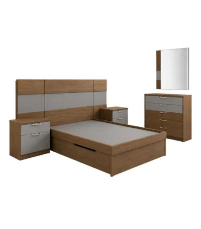 Bed Frame with Dresser 6ft X 4.5ft – main product view